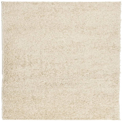 Tappeto Shaggy PAMPLONA a Pelo Lungo Moderno Oro 160x160 cm