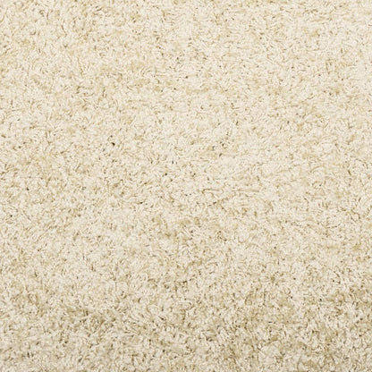 Tappeto Shaggy PAMPLONA a Pelo Lungo Moderno Oro 160x160 cm - homemem39