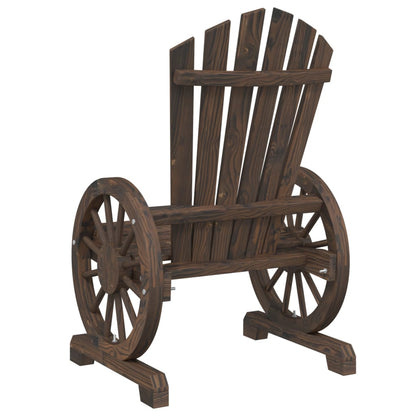 Sedie da Giardino Adirondack 4 pz in Legno Massello di Abete - homemem39