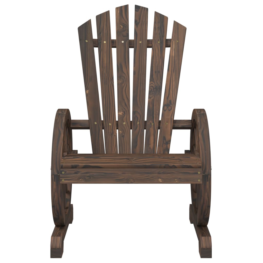 Sedia da Giardino Adirondack in Legno Massello di Abete - homemem39