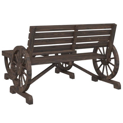 Set Salotto da Giardino 2 pz in Legno Massello di Abete - homemem39