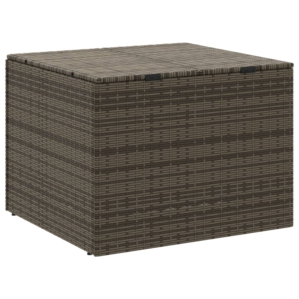 Contenitore da Giardino Grigio 291L in Polyrattan - homemem39