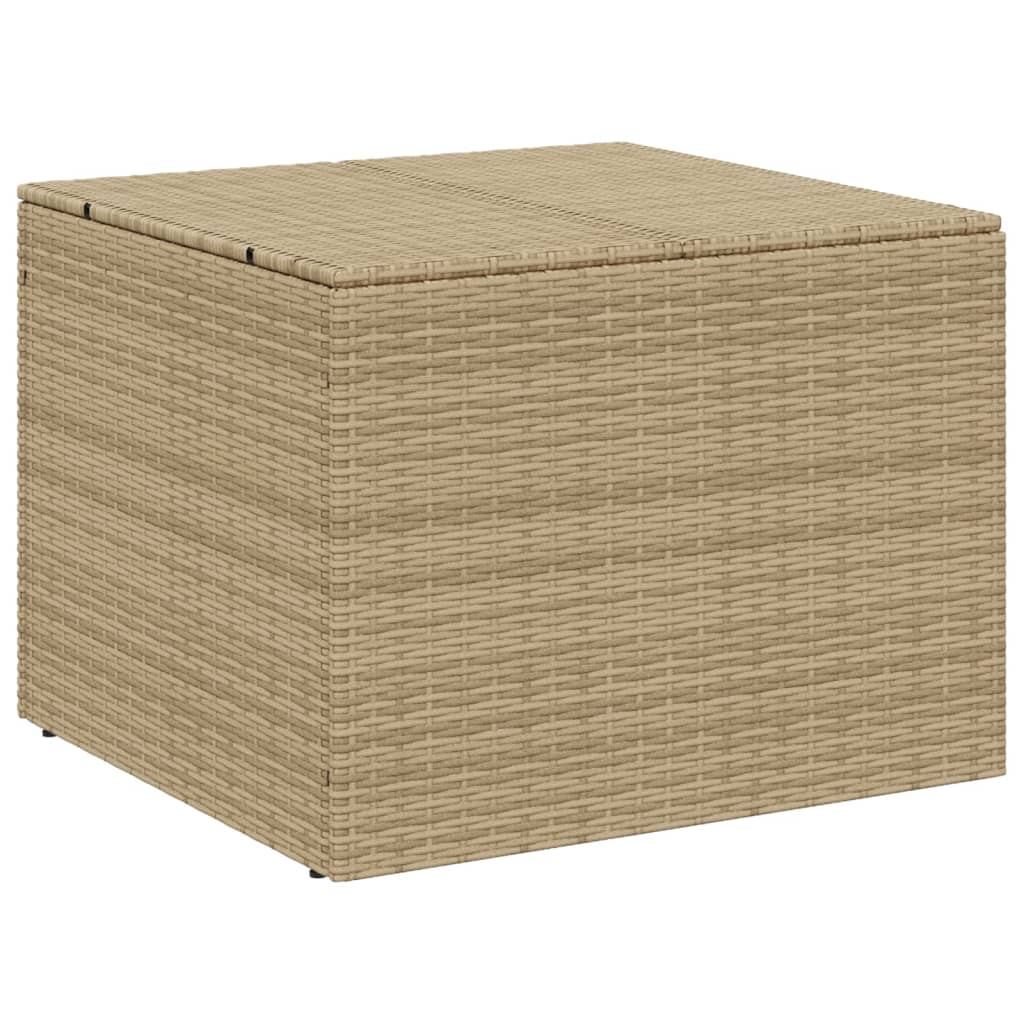 Contenitore da Giardino Beige Misto 291L in Polyrattan - homemem39