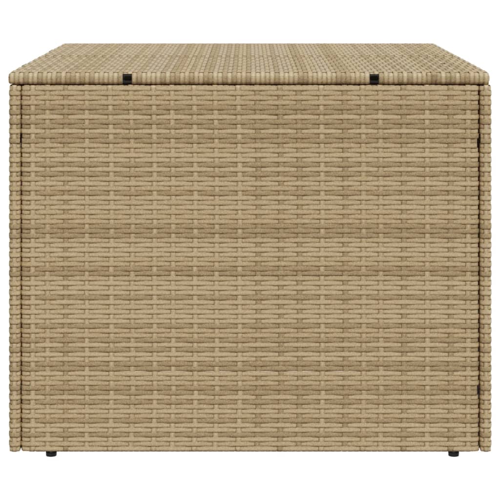 Contenitore da Giardino Beige Misto 291L in Polyrattan - homemem39