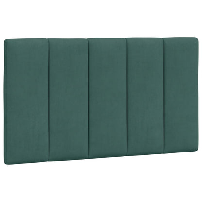 Cuscino Testiera Verde Scuro 80 cm in Velluto