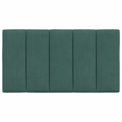 Cuscino Testiera Verde Scuro 80 cm in Velluto
