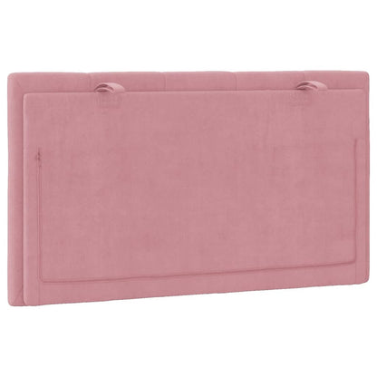 Cuscino Testiera Rosa 90 cm in Velluto