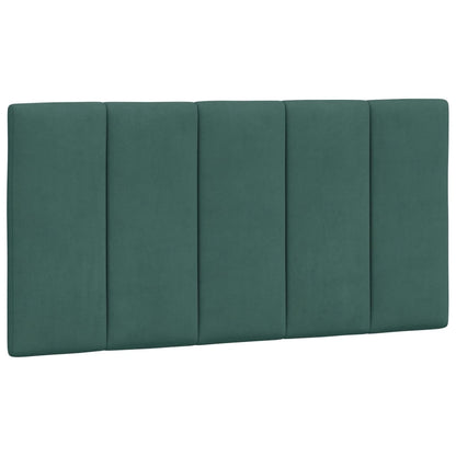 Cuscino Testiera Verde Scuro 100 cm in Velluto