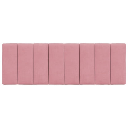 Cuscino Testiera Rosa 120 cm in Velluto