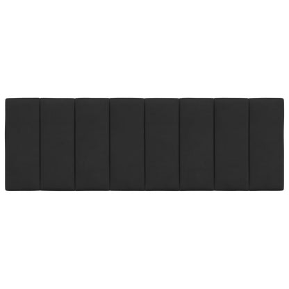 Cuscino Testiera Nero 140 cm in Velluto