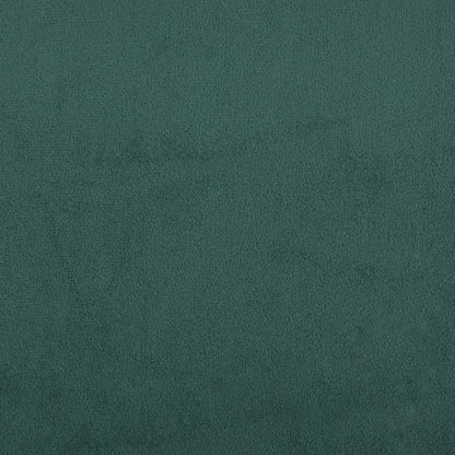 Cuscino Testiera Verde Scuro 140 cm in Velluto
