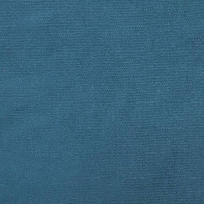 Cuscino Testiera Blu 140 cm in Velluto