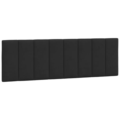 Cuscino Testiera Nero 160 cm in Velluto