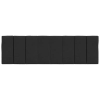Cuscino Testiera Nero 160 cm in Velluto