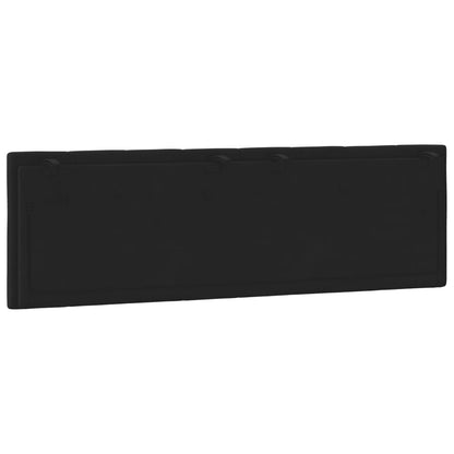 Cuscino Testiera Nero 160 cm in Velluto
