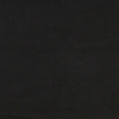 Cuscino Testiera Nero 160 cm in Velluto