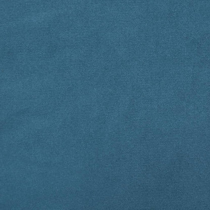 Cuscino Testiera Blu 200 cm in Velluto