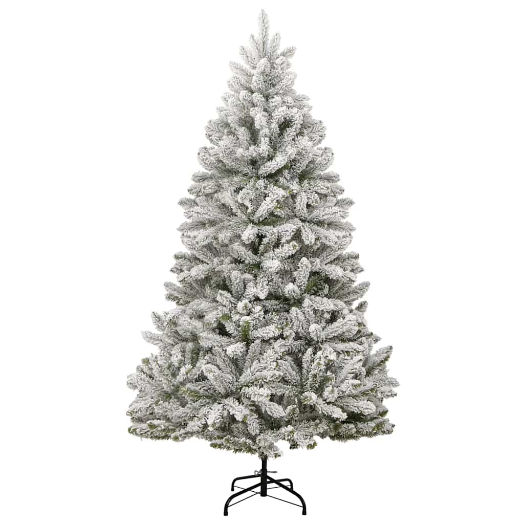 Albero Natale Artificiale Incernierato 300 LED e Palline 270 cm