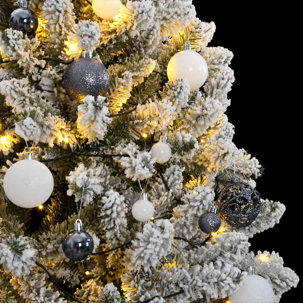 Albero Natale Incernierato con 300 LED e Palline 300 cm - homemem39