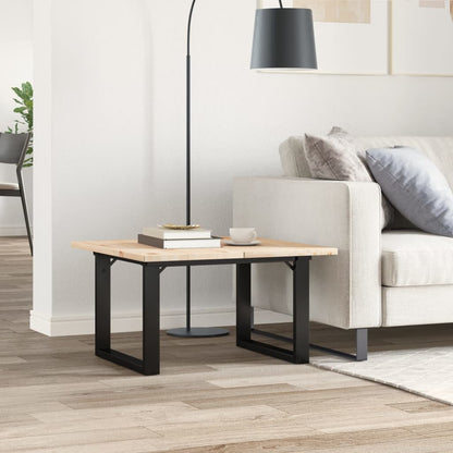 Telaio Gambe a O per Tavolino da Salotto 60x40x38 cm in Acciaio