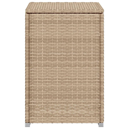 Tavolo Copri Serbatoio Propano Beige 40x40x60 cm in Polyrattan - homemem39