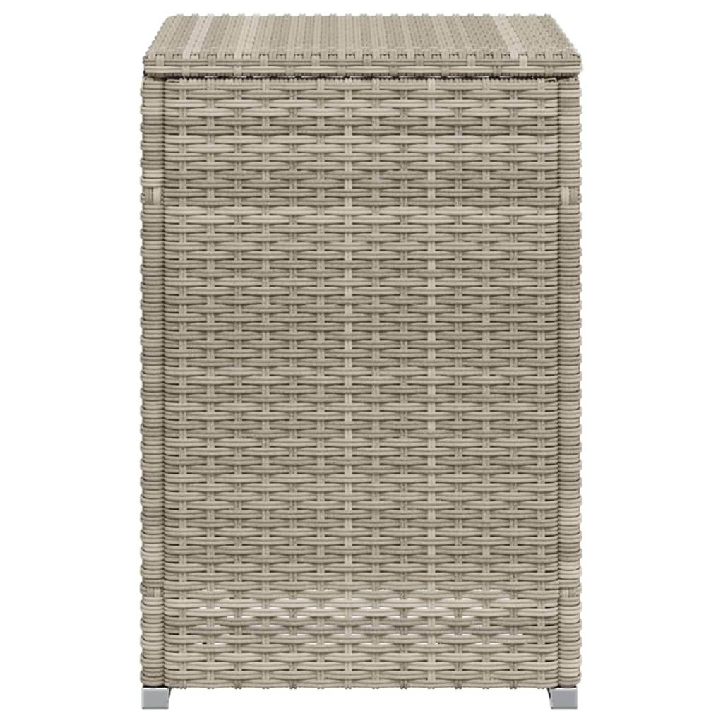 Tavolo Serbatoio Propano Grigio Chiaro 40x40x60 cm Polyrattan