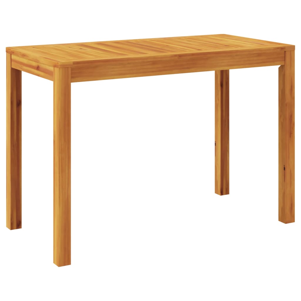 Tavolo da Pranzo da Giardino 110x55x75 cm Legno Massello Acacia - homemem39