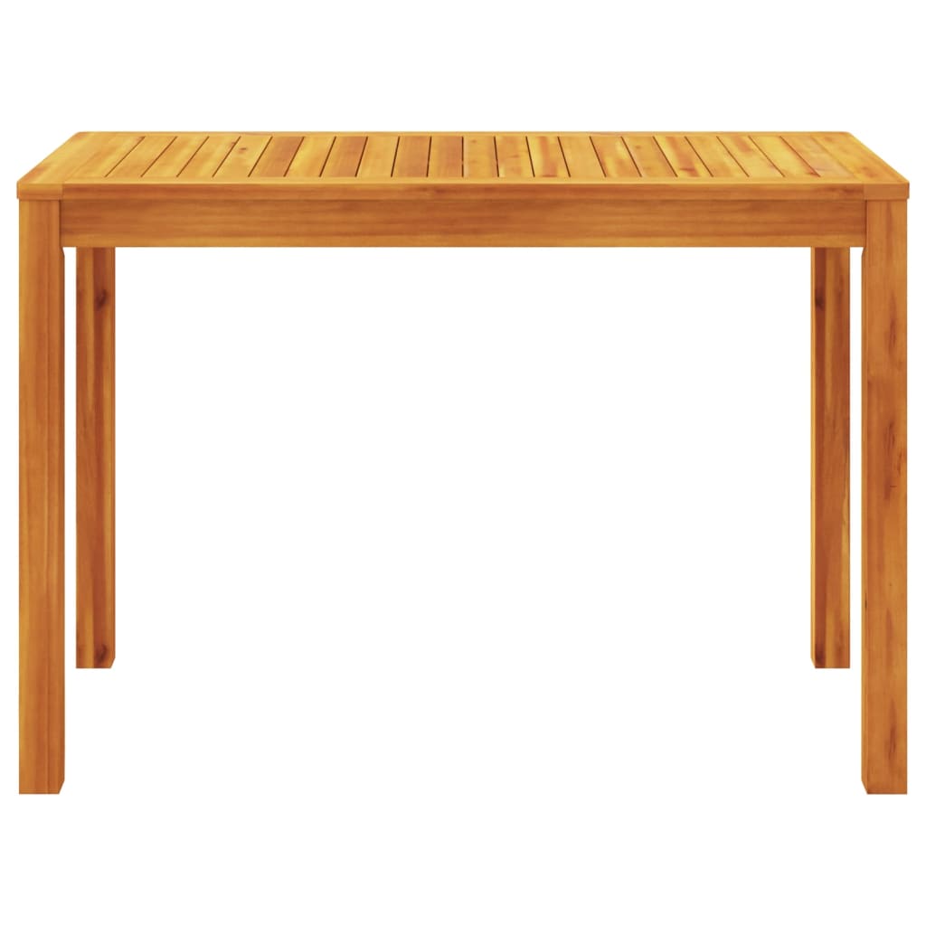 Tavolo da Pranzo da Giardino 110x55x75 cm Legno Massello Acacia - homemem39