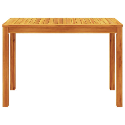 Tavolo da Pranzo da Giardino 110x55x75 cm Legno Massello Acacia - homemem39