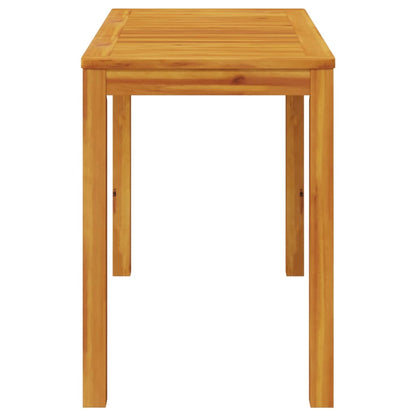 Tavolo da Pranzo da Giardino 110x55x75 cm Legno Massello Acacia - homemem39