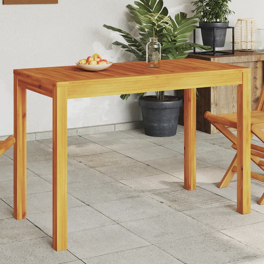 Tavolo da Pranzo da Giardino 110x55x75 cm Legno Massello Acacia - homemem39