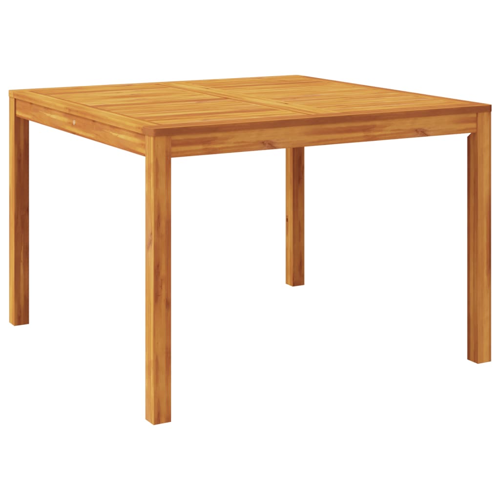 Tavolo da Pranzo da Giardino 110x110x75cm Legno Massello Acacia - homemem39