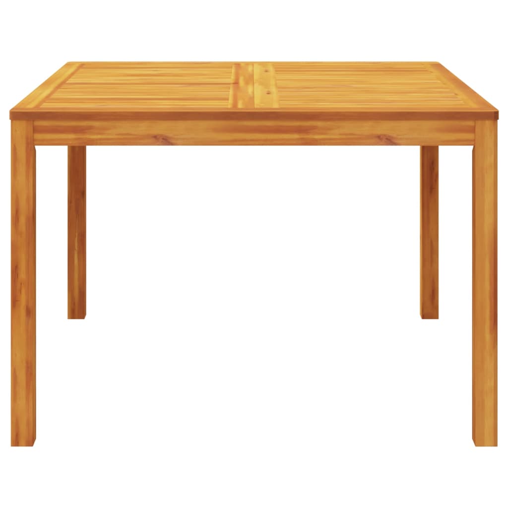 Tavolo da Pranzo da Giardino 110x110x75cm Legno Massello Acacia - homemem39