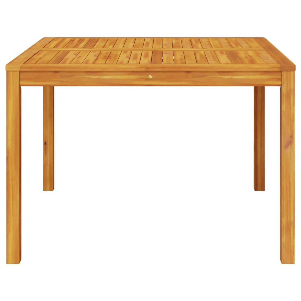 Tavolo da Pranzo da Giardino 110x110x75cm Legno Massello Acacia - homemem39