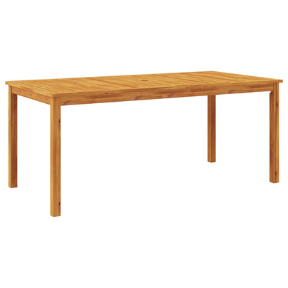 Tavolo da Pranzo da Giardino 180x90x75 cm Legno Massello Acacia - homemem39