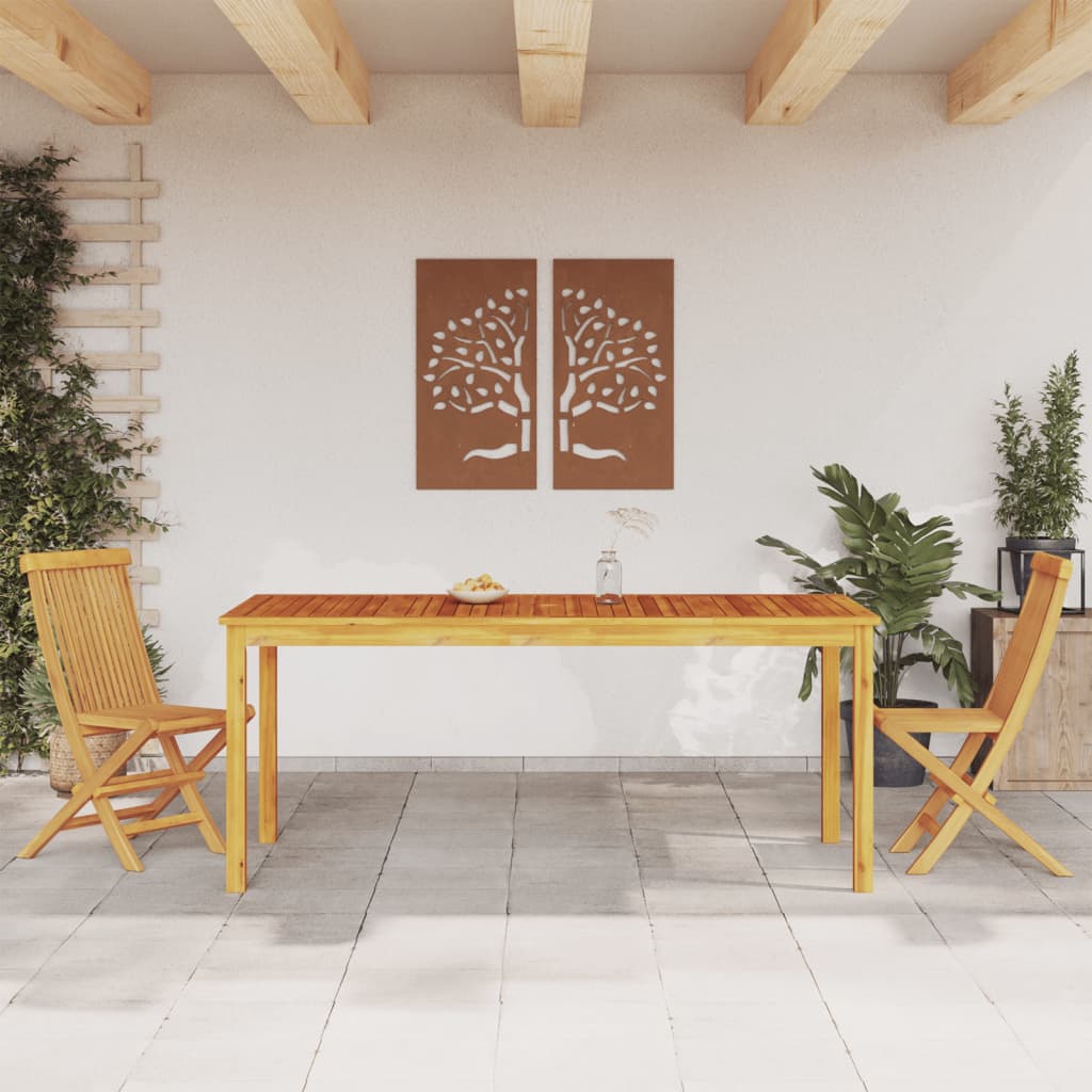 Tavolo da Pranzo da Giardino 180x90x75 cm Legno Massello Acacia - homemem39