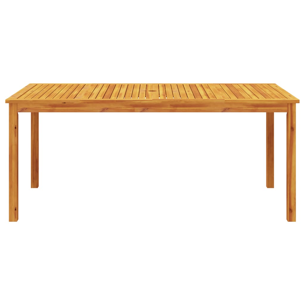 Tavolo da Pranzo da Giardino 180x90x75 cm Legno Massello Acacia - homemem39