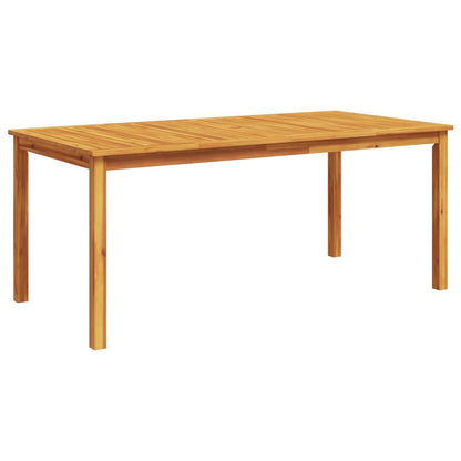 Tavolo da Pranzo da Giardino 180x90x75 cm Legno Massello Acacia - homemem39