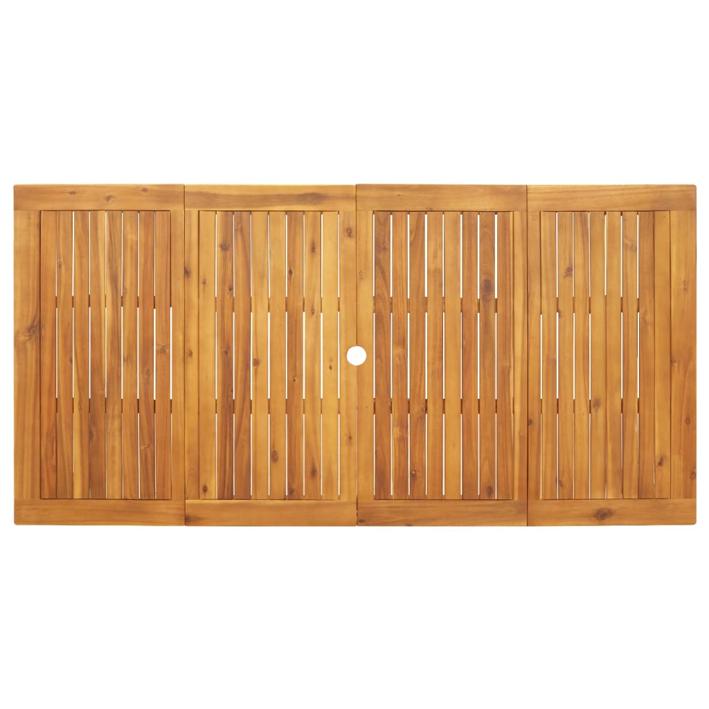 Tavolo da Pranzo da Giardino 180x90x75 cm Legno Massello Acacia - homemem39