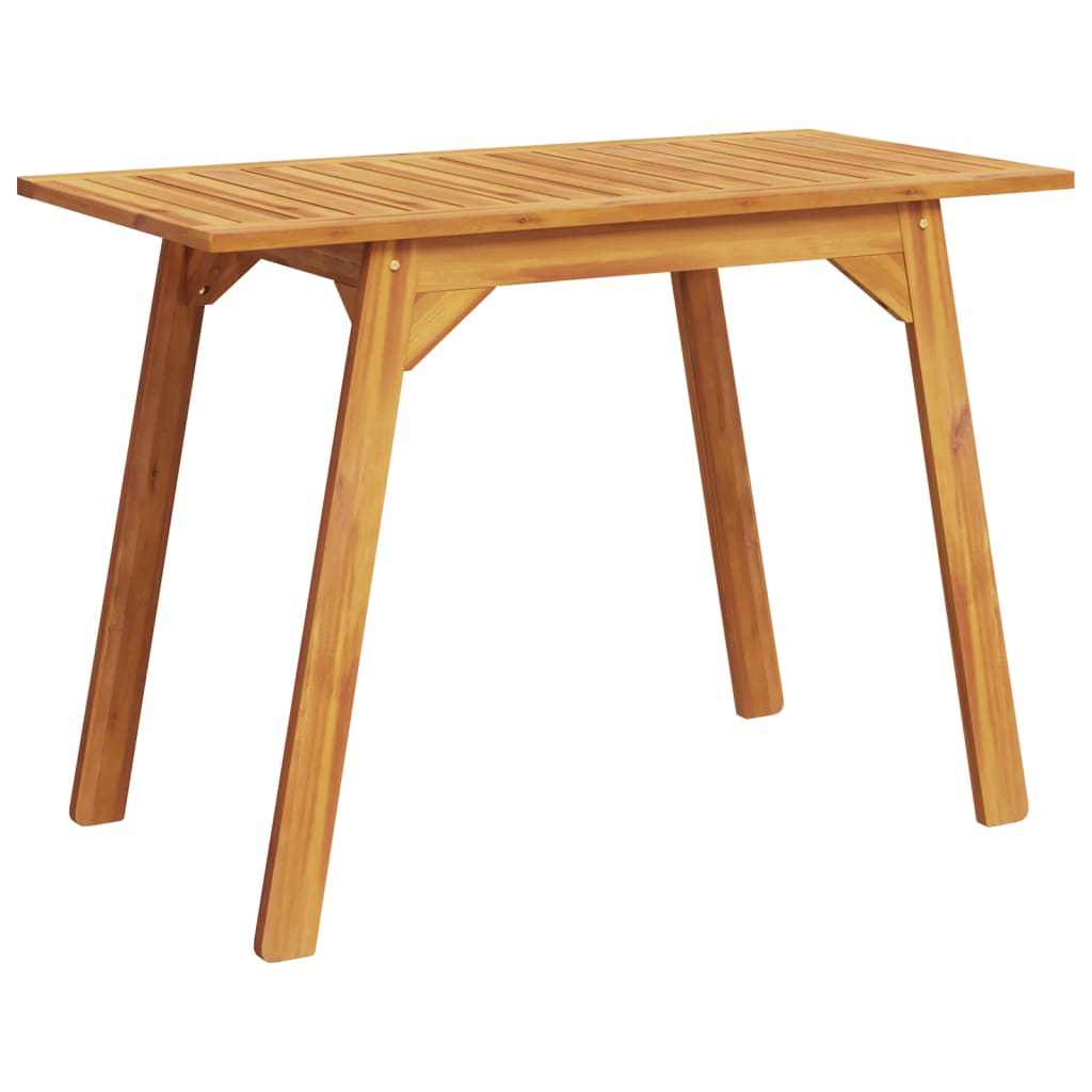 Tavolo da Pranzo da Giardino 110x56x75 cm Legno Massello Acacia - homemem39