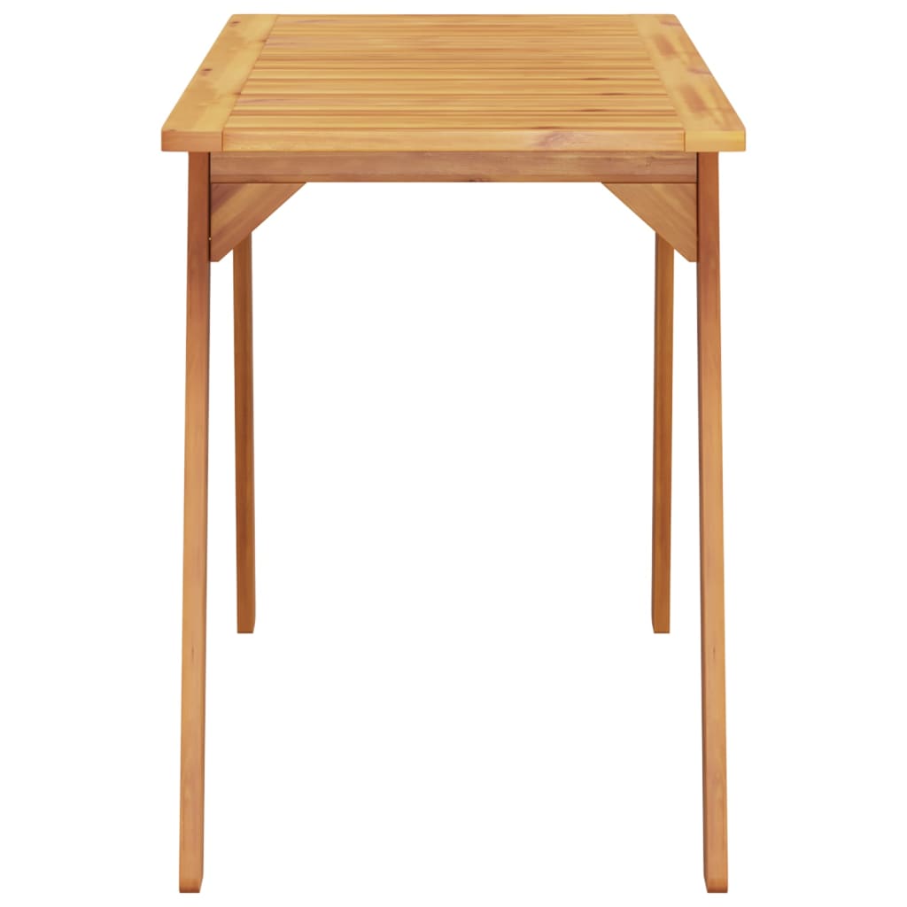 Tavolo da Pranzo da Giardino 110x56x75 cm Legno Massello Acacia - homemem39