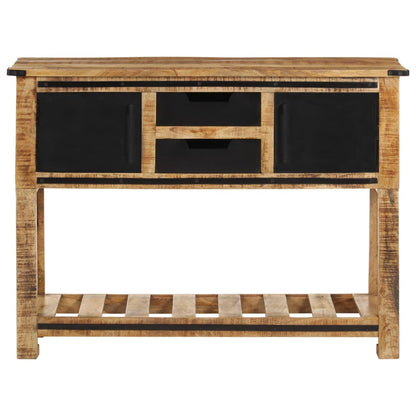 Tavolo Consolle 100x35x75 cm in Legno Massello di Mango