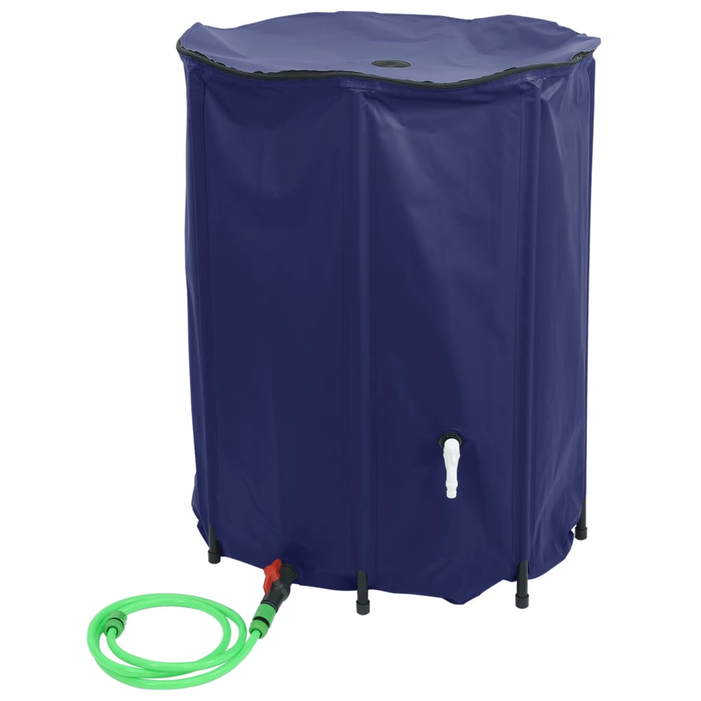 Serbatoio Acqua con Rubinetto Pieghevole 500 L in PVC - homemem39