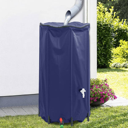 Serbatoio Acqua con Rubinetto Pieghevole 250 L in PVC - homemem39