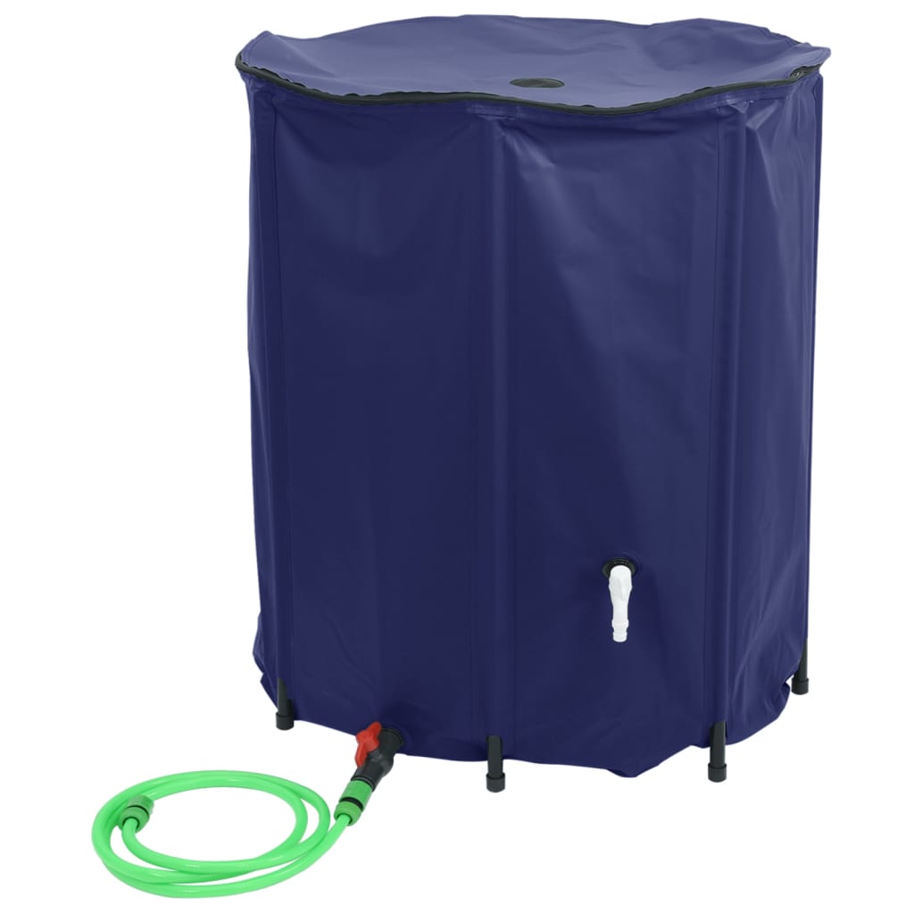 Serbatoio Acqua con Rubinetto Pieghevole 1250 L in PVC - homemem39