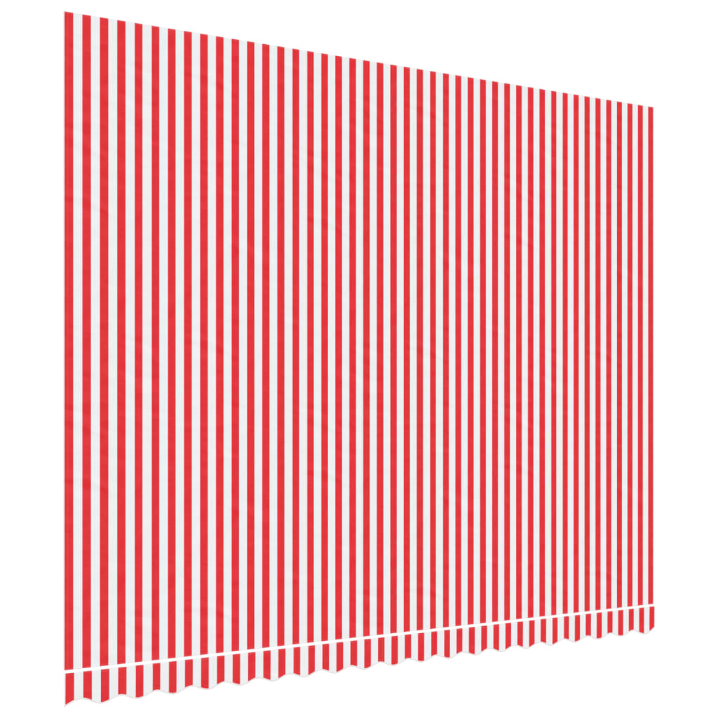 Ersatzstoff für rot-weiß gestreiften Vorhang 4,5 x 3,5 m