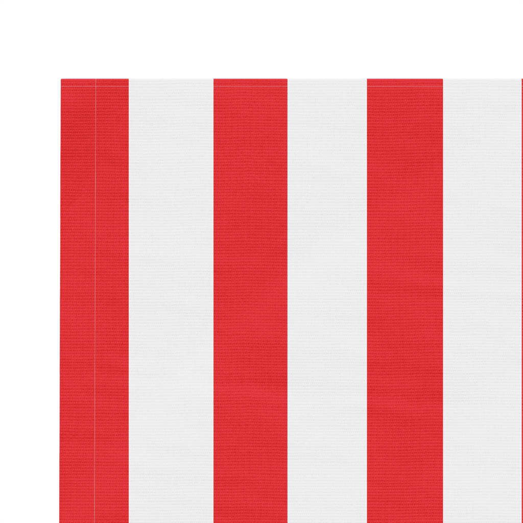 Replacement Fabric for Red and White Stripes Curtain 6x3.5 m