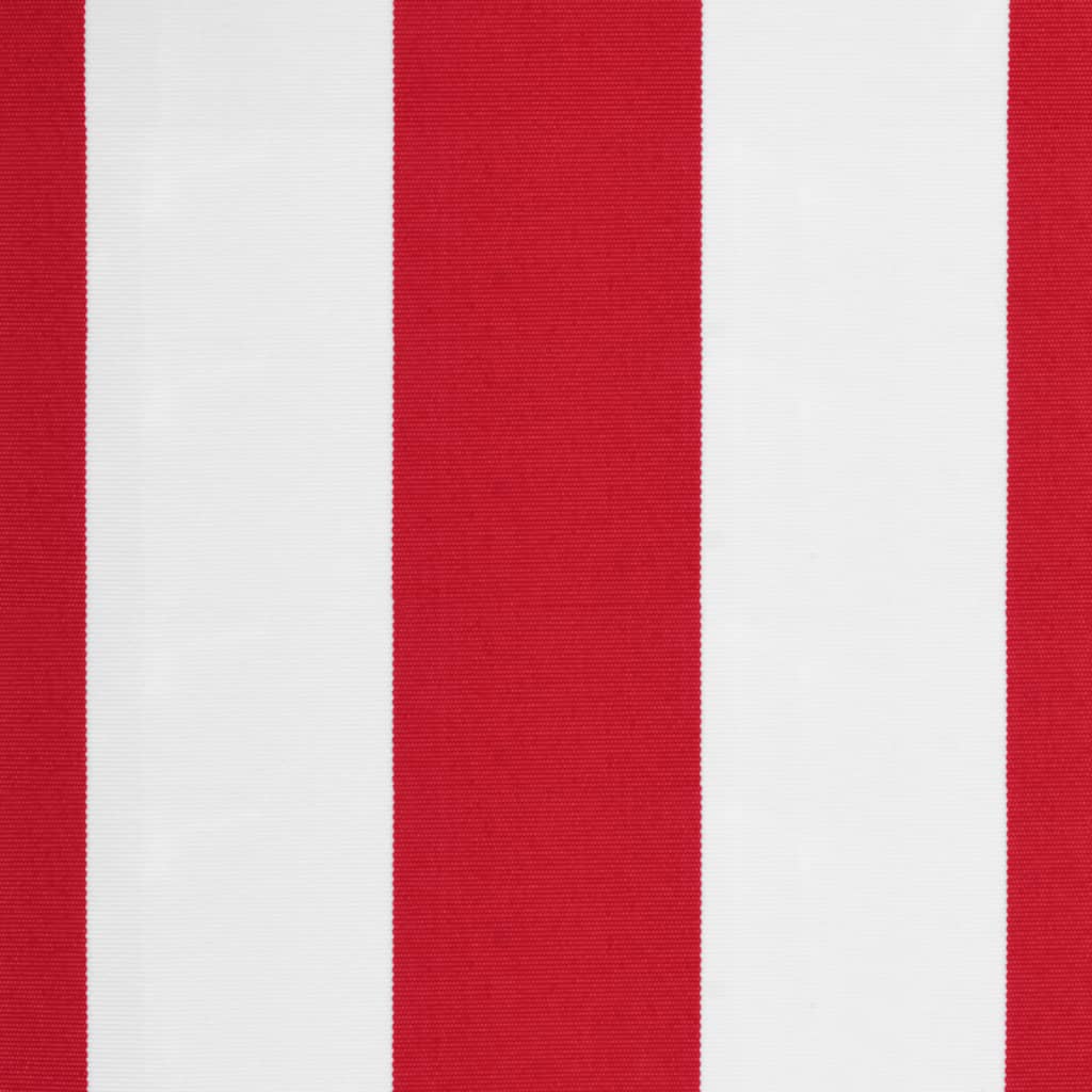 Replacement Fabric for Red and White Stripes Curtain 6x3.5 m