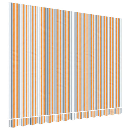 Tessuto di Ricambio per Tenda Strisce Multicolore 3,5x2,5 m - homemem39