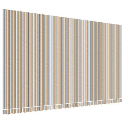 Ersatzstoff für Vorhang, mehrfarbige Streifen, 6 x 3,5 m